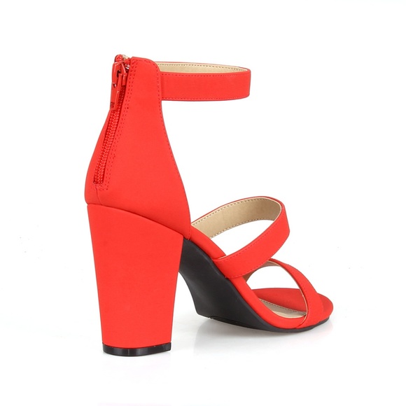 2Becca-04 Three-piece Women's High Heel Sandals - Picture 3 of 3